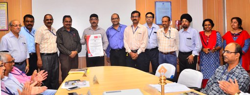 New Plate Mill of Rourkela Steel Plant gets the latest ISO 14001: 2015 Certification