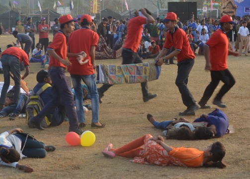 All India Railways Bharat Scouts & Guides Jamborette: Disaster Management Competition