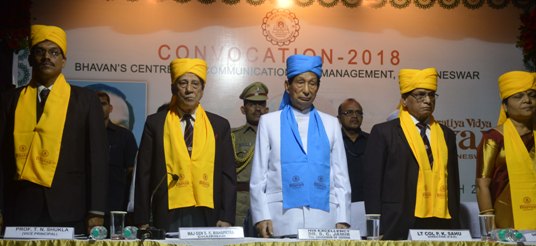 Convocation Ceremony Bhavan’s Centre for Communication and Management, Bhubaneswar