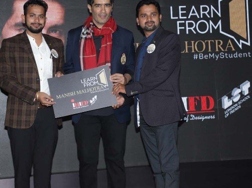 Bolywood fashion icon Manish Malhotra to mentor students online