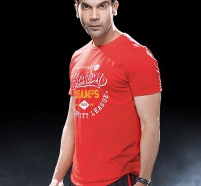 Bolloywood Actor Raj Kummar Rao endorses Singapore’s ACTIMAXX new T-Shirt