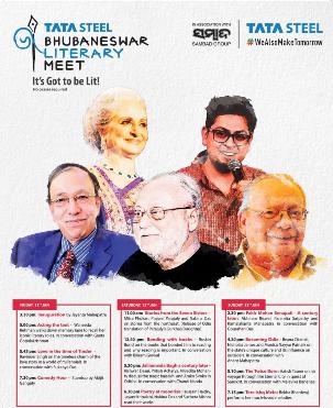 Tata Steel Bhubaneswar Litfest begins tomorrow