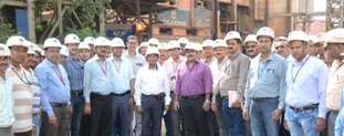 Rourkela Steel Plant feat in wagon loading