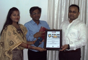 Cesu bags Solar Roofs Excellence Award