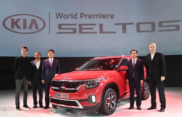 Kia Seltos, makes its world premiere from India