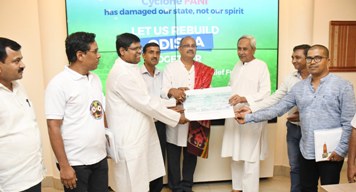 Nigeria Odia Samaja donates Rs. 5 lakh to CM’s Relief fund