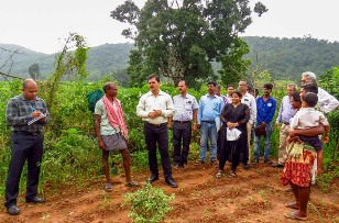 Nabarangpur collector Ajit Mishra visits Eco-villages, adopts one