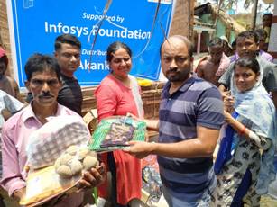 Infosys’s healing touch in Fani affected villages of Puri