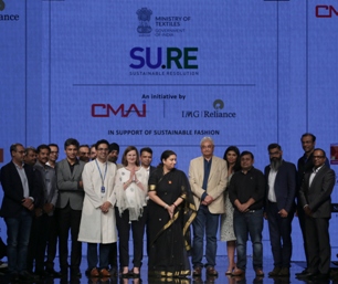 Smriti Irani launches project Su.Re at Lakme Fashion Week