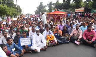 Odisha Assembly is in session, so it is now demonstration season     Photo:Atulya