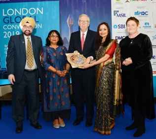 Shallu Jindal gets Golden Peacock Award for Social and Cultural Leadership at London