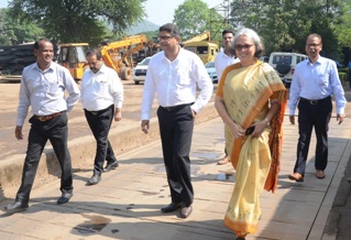 SAIL Director Soma Mondal Visits Rourkela Steel Plant