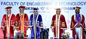 SOA university hands over degrees to 735 B Tech & M. Tech students on Graduation Day of ITER