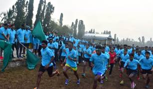 Sainik School Bhubaneswar & OMC Organise Biju Mini Marathan