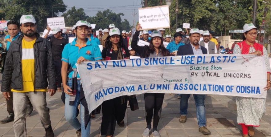 NAAO walkathon against plastic use