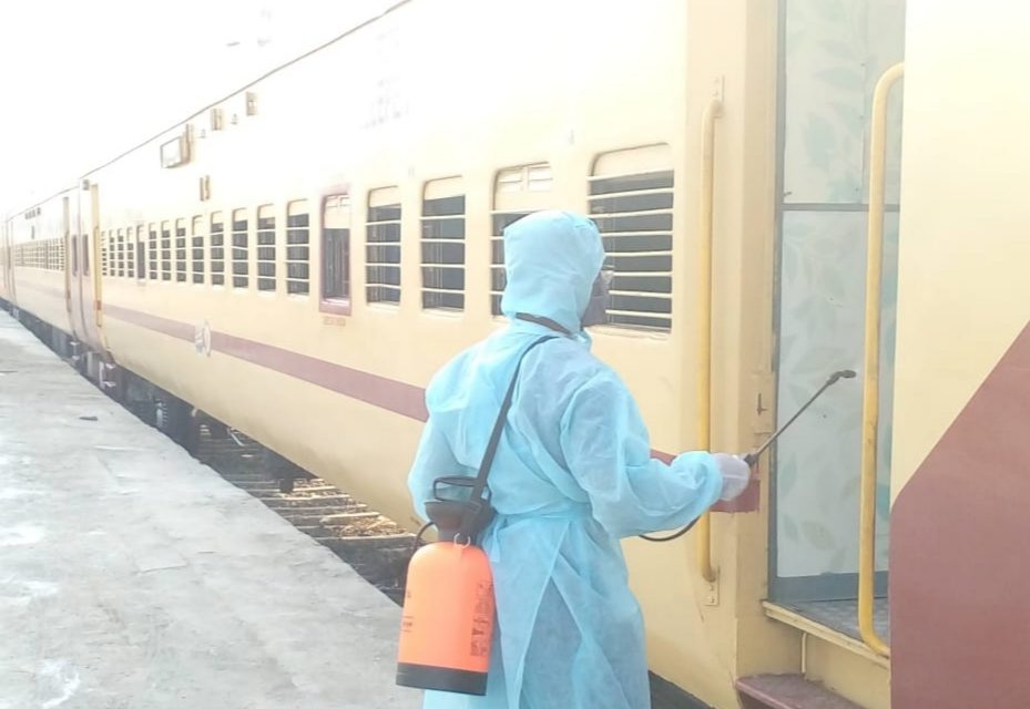 East Coast Railway prepares trains for return journey