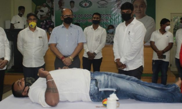 Biju Yuva Janata organises blood donation camp