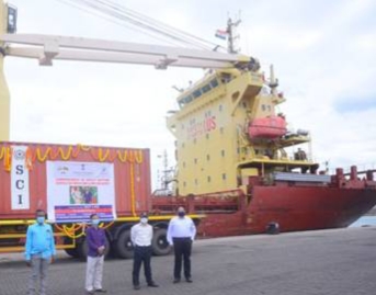 Direct cargo ferry service between India and Maldives starts today