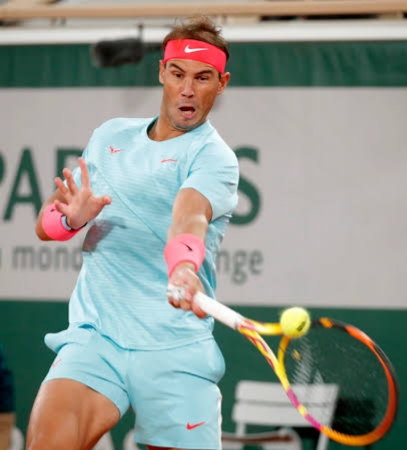 Nadal became the fourth player to earn 1000 wins