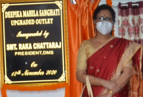 Salem Steel Counter inaugurated at Deepiak Mahila Sanghati Showroom