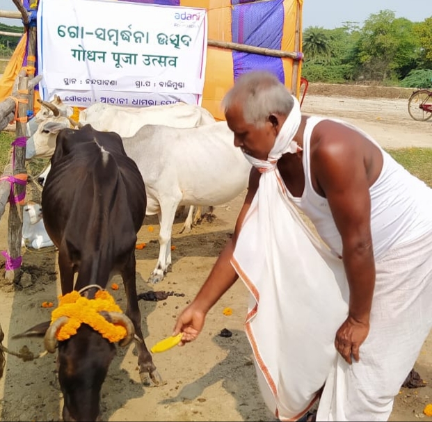 Go Sambardhana Week observed by Adani Foundation