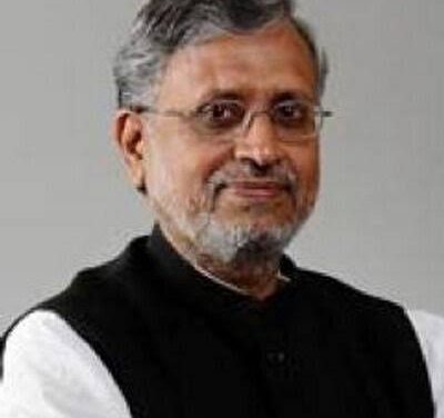 Sushil Modi, new chairman of Legislative Council Ethics Committee