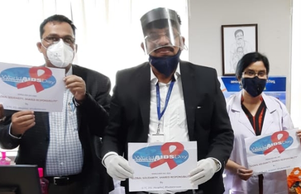 Bhubaneswar ESI Hospital observes World AIDS Day