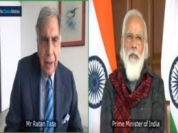 PM Confers Assocham Enterprise of the Century Award on Ratan Tata