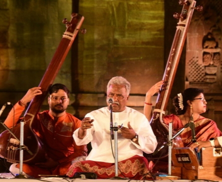 Curtains down on Rajarani Music Festval with Odissi percussion & Hindustani vocal renedation