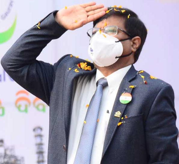 Rourkela Steel Plant CEO gives a call for zero-accident plant on Republic Day