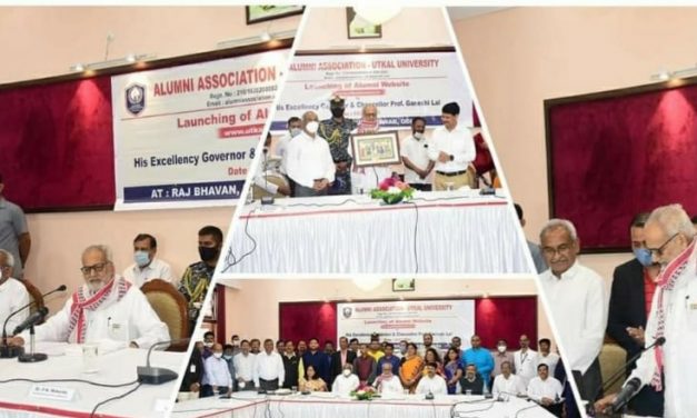 Odisha guv unveils Utkal University Alumni Association website