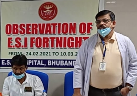 ESI Hospital Bhubaneswar observes ESI Fortnight