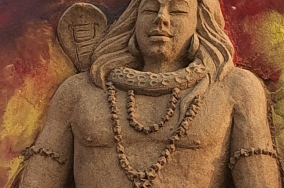 Int’l sand artist Manas Sahoo’s Maha Shivratri offer