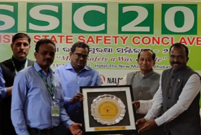 JSPL’s TRB Mines Bags Kalinga Safety Excellence Award