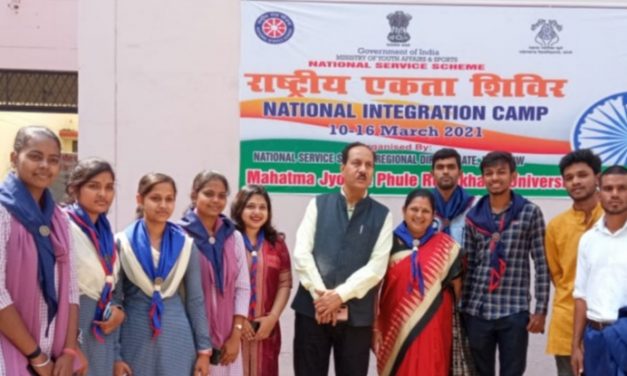 Odisha team in UP National Integration Camp