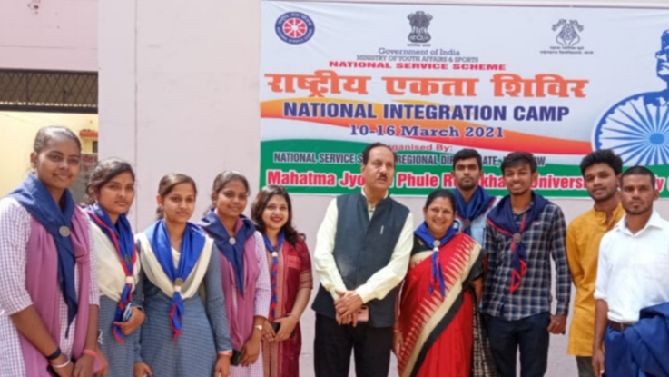 Odisha team in UP National Integration Camp
