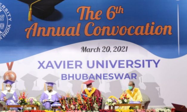 Sixth Annual Convocation of Xavier University, Bhubaneswar