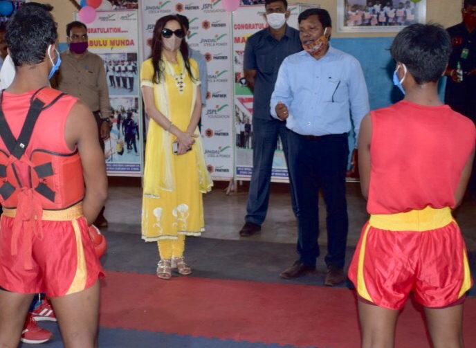 Give your best always- Shallu Jindal to Wushu players of Barbil