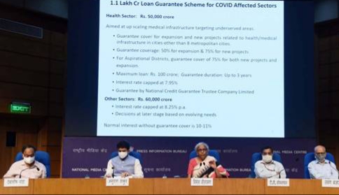 FM Sitharaman announces Covid relief package of Rs 6.29 lakh crore