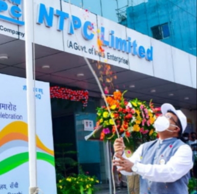 NTPC Mining HQ celebrates 75th Independence Day