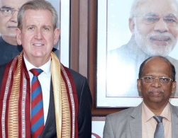 Australian high commissioner visits Nalco