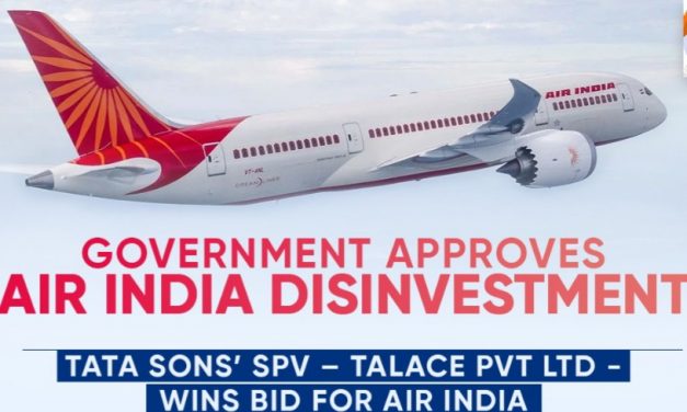 TATA WINS BID FOR AIR INDIA