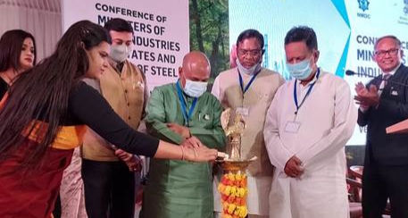 Union steel minister Ram Chandra Singh inaugurates two-day steel ministers’ conference in Odisha