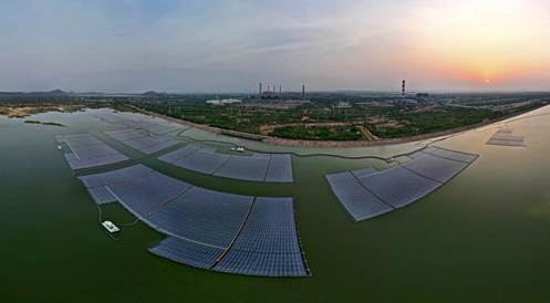 India’s largest floating solar power plant NTPC -Ramagundam project commissioned