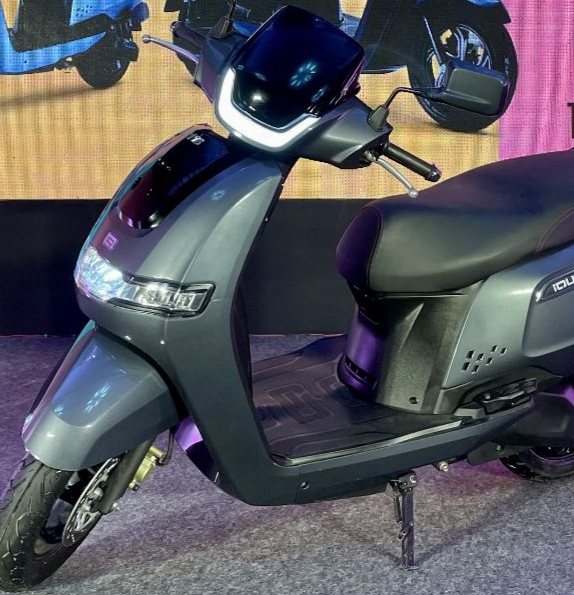 TVS Motor Co. unveils the new TVS iQube Electric Scooters in Odisha