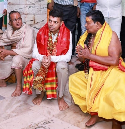 Odisha 5T secretary visits Maa Bhagabati Temple, Tangi Ugratara Temple today