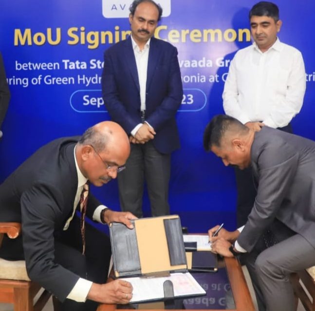 Avaada Group to set up a green hydrogen project at Tata Steel SEZ’s Gopalpur Industrial Park