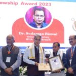 Odisha’s Assistant Drug Controller Dr.Sudarsan Biswal received IPGA Fellowship Award