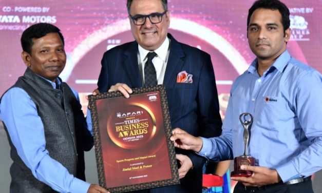 Jindal Steel & Power honoured with Times Business Award for Sports Development and Impact