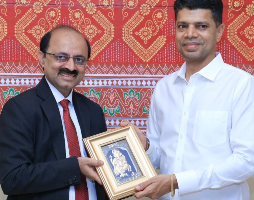 UCO Bank ED Ashwini Kumar calls on Pandian